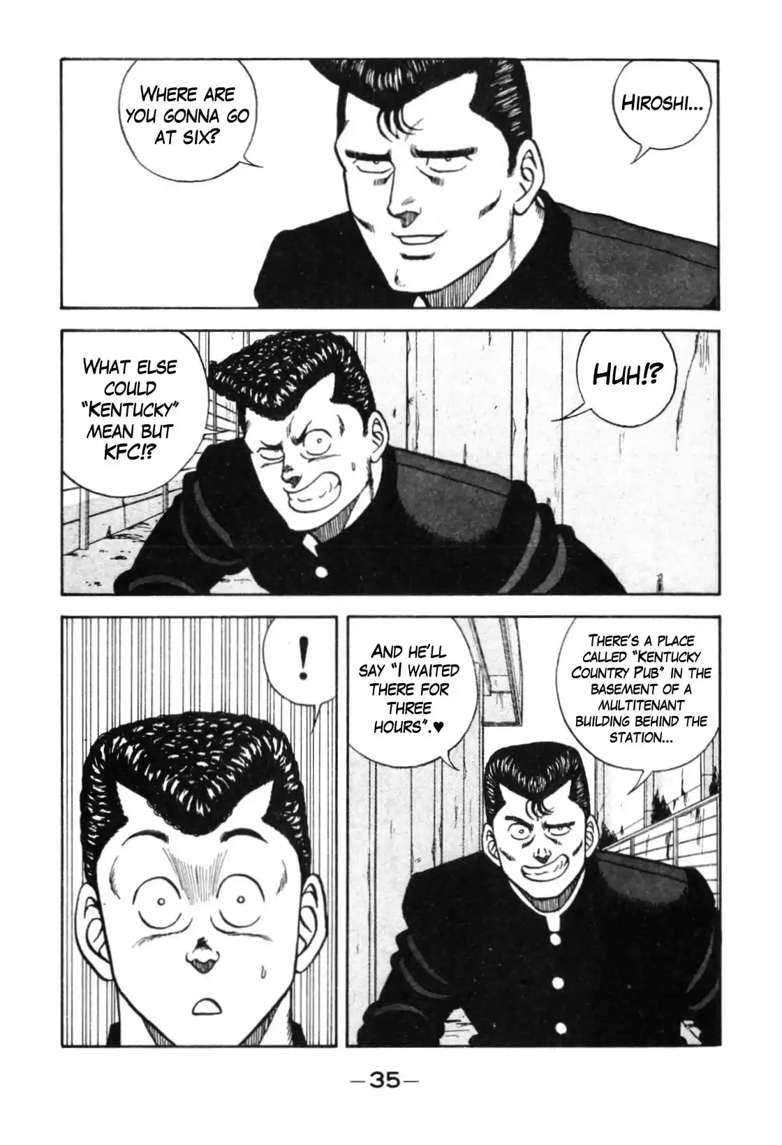 Be Bop High School Vol. 13 Ch. 110 The Smooth Talker's Bold Steps