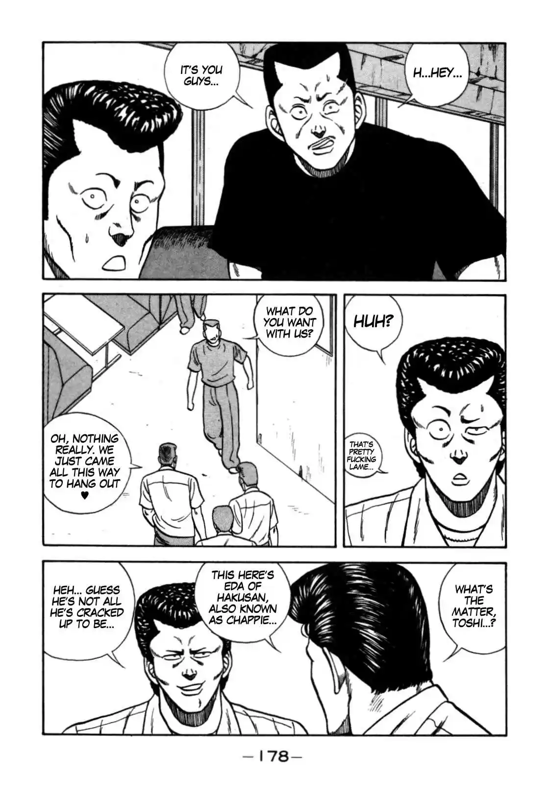 Be Bop High School Vol. 13 Ch. 113 The High School Dimwit Bored Man