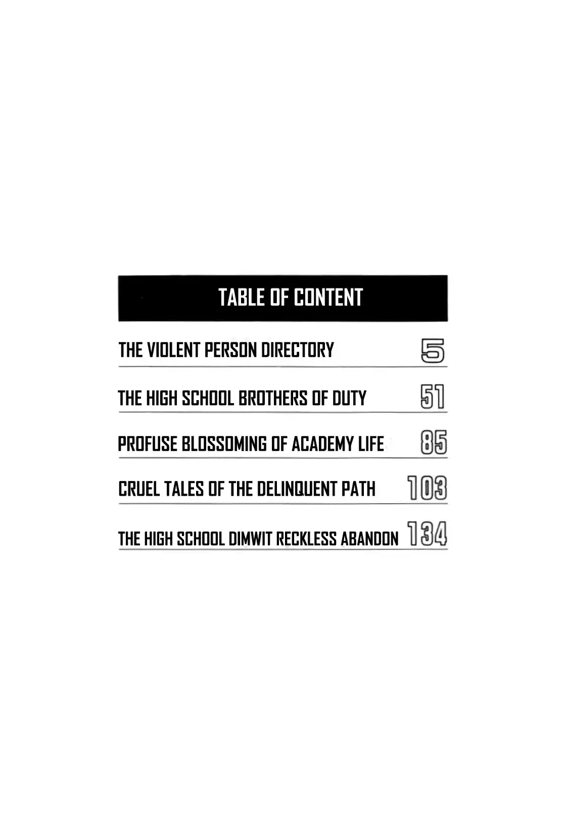 Be Bop High School Vol. 14 Ch. 116 The Violent Person Directory