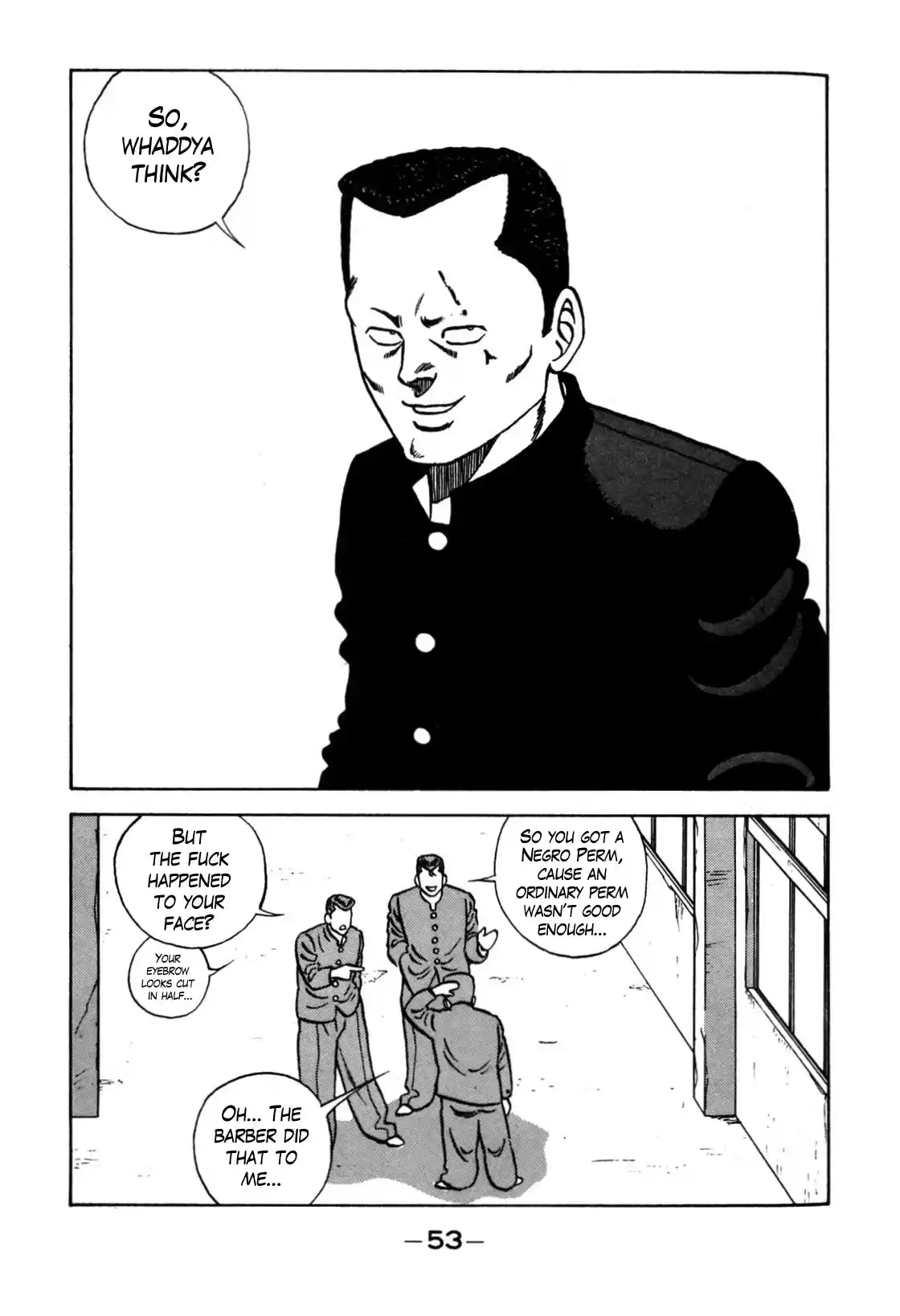 Be-Bop-Highschool Chapter 117: The High School Brothers Of Duty