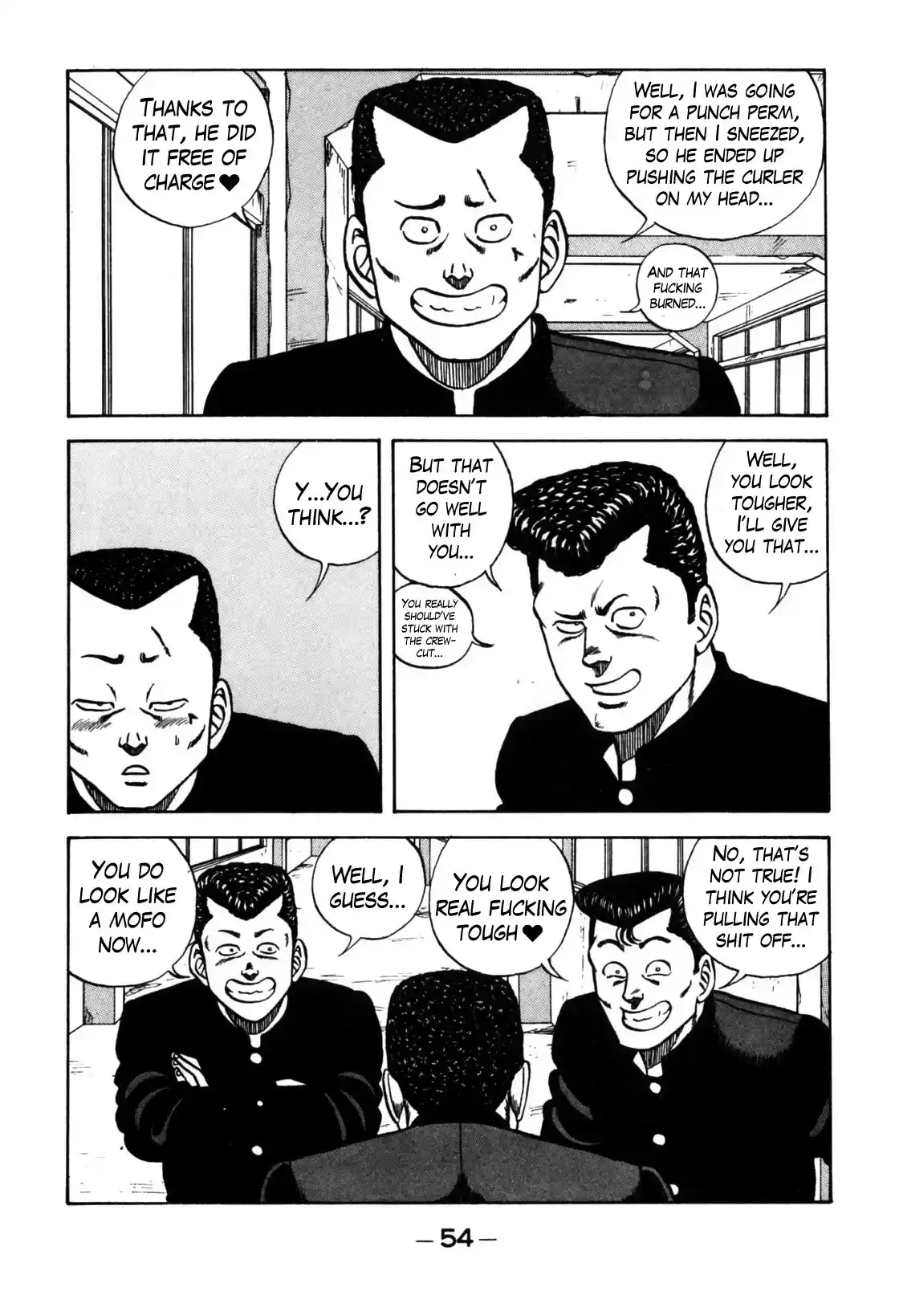 Be-Bop-Highschool Chapter 117: The High School Brothers Of Duty