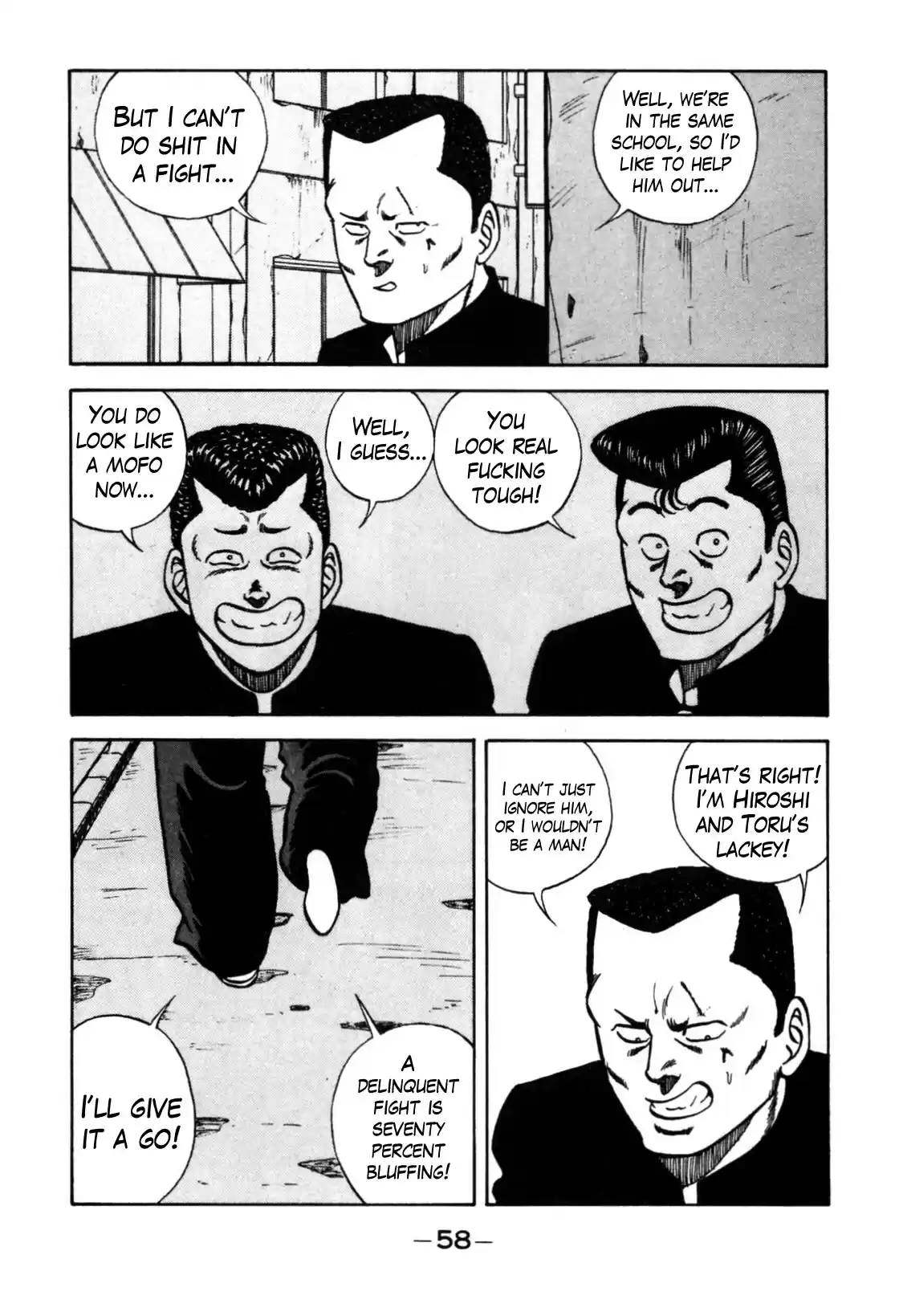 Be-Bop-Highschool Chapter 117: The High School Brothers Of Duty