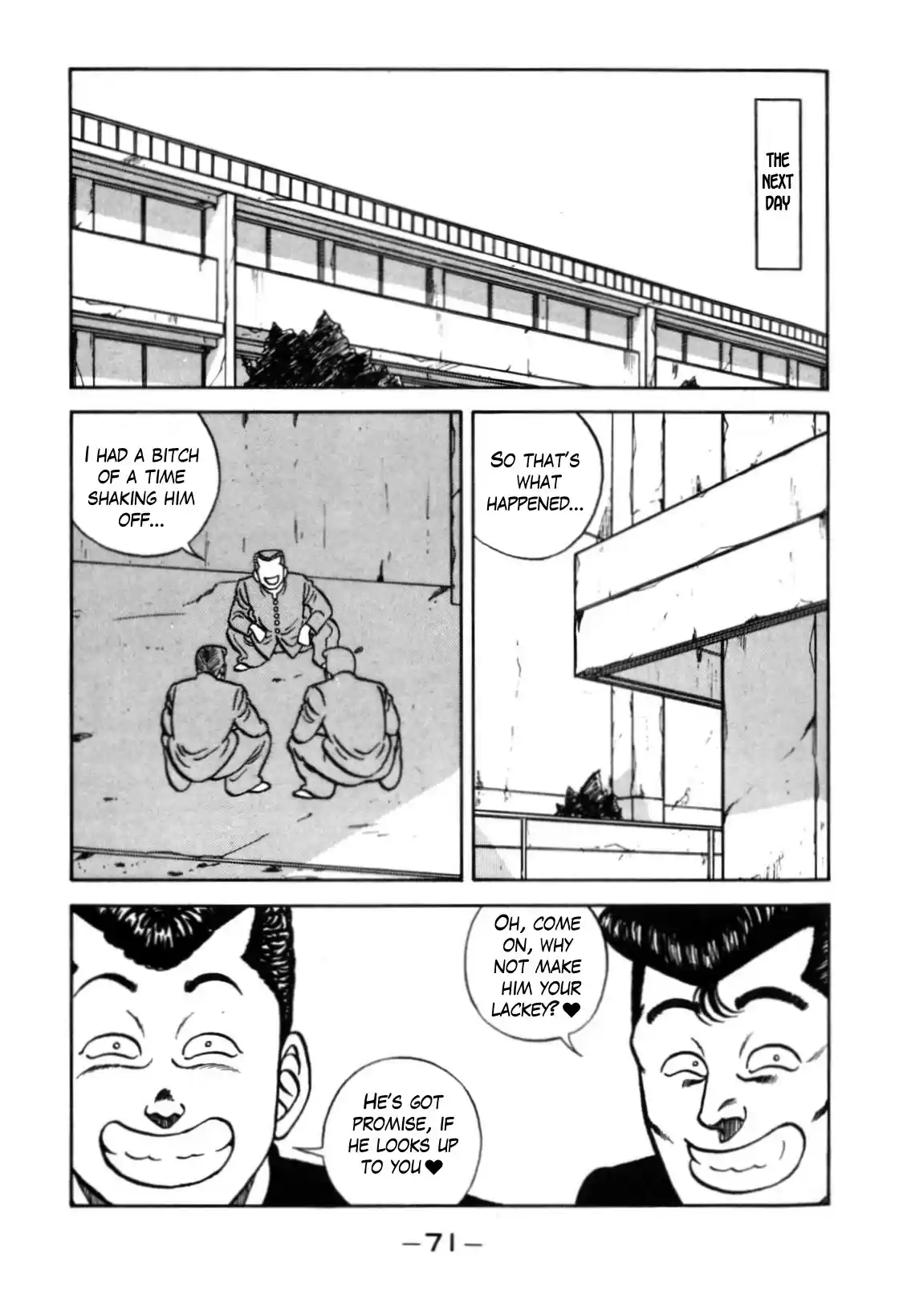 Be-Bop-Highschool Chapter 117: The High School Brothers Of Duty