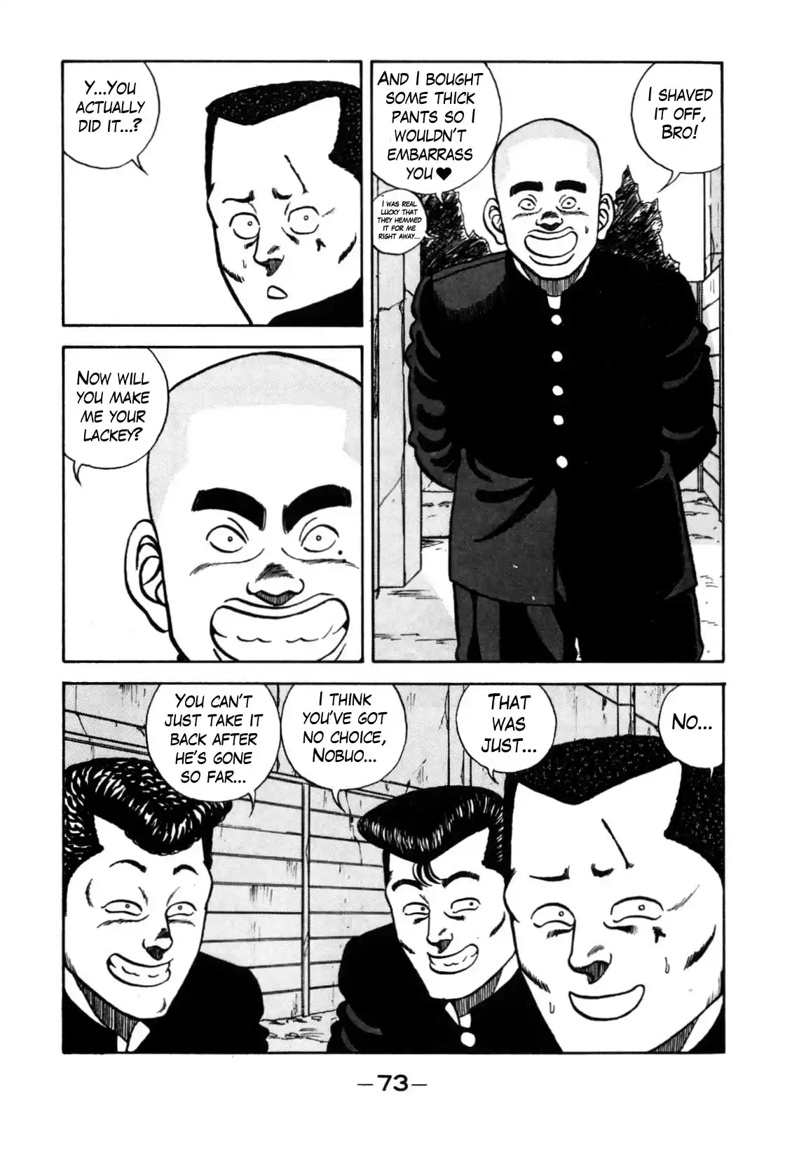 Be-Bop-Highschool Chapter 117: The High School Brothers Of Duty