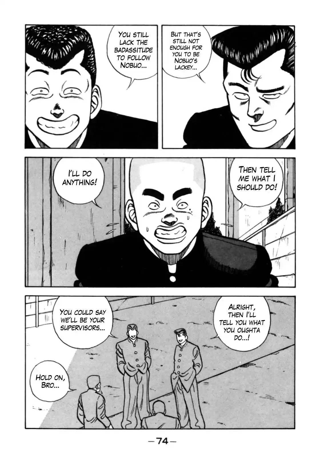 Be-Bop-Highschool Chapter 117: The High School Brothers Of Duty