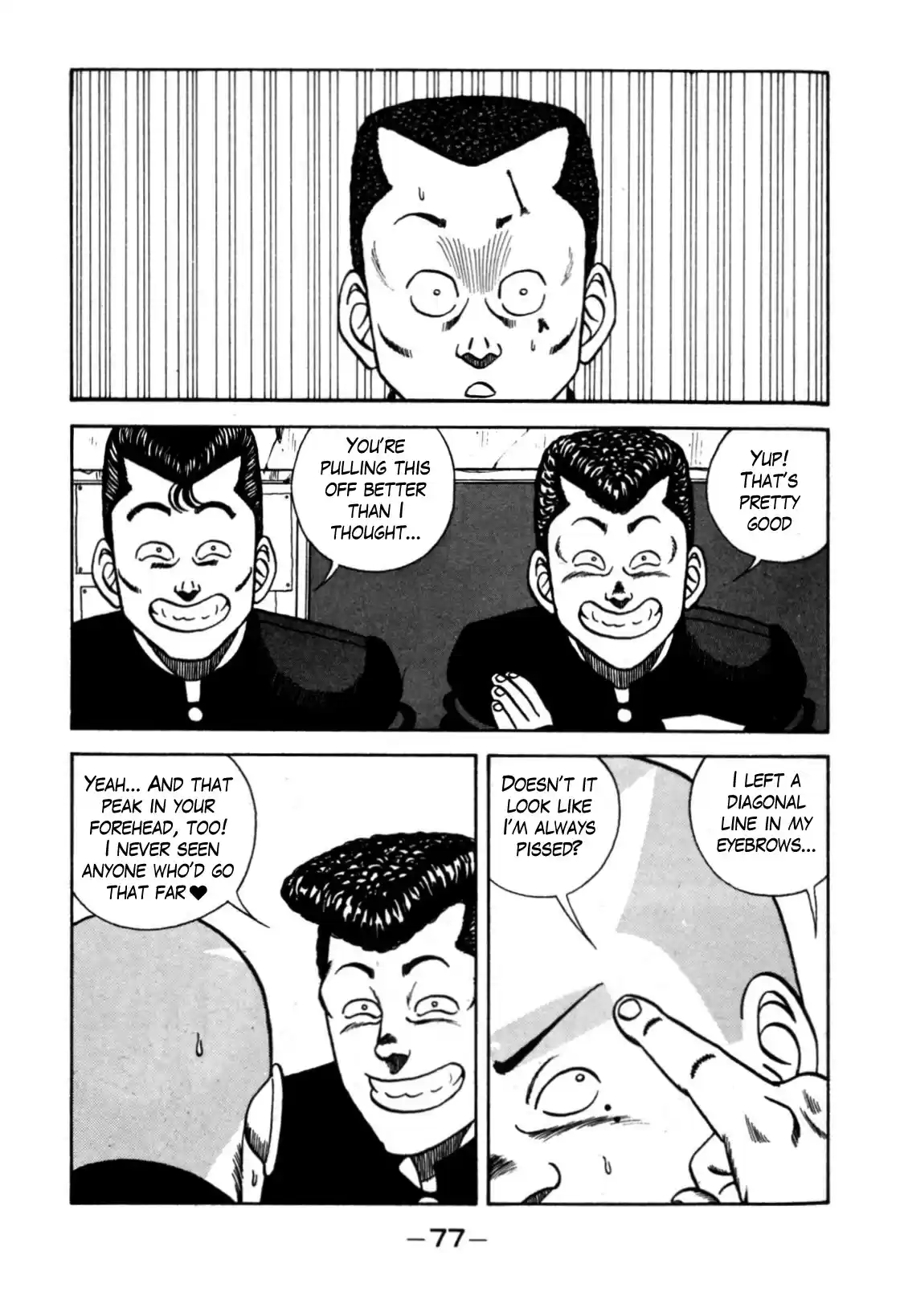 Be-Bop-Highschool Chapter 117: The High School Brothers Of Duty