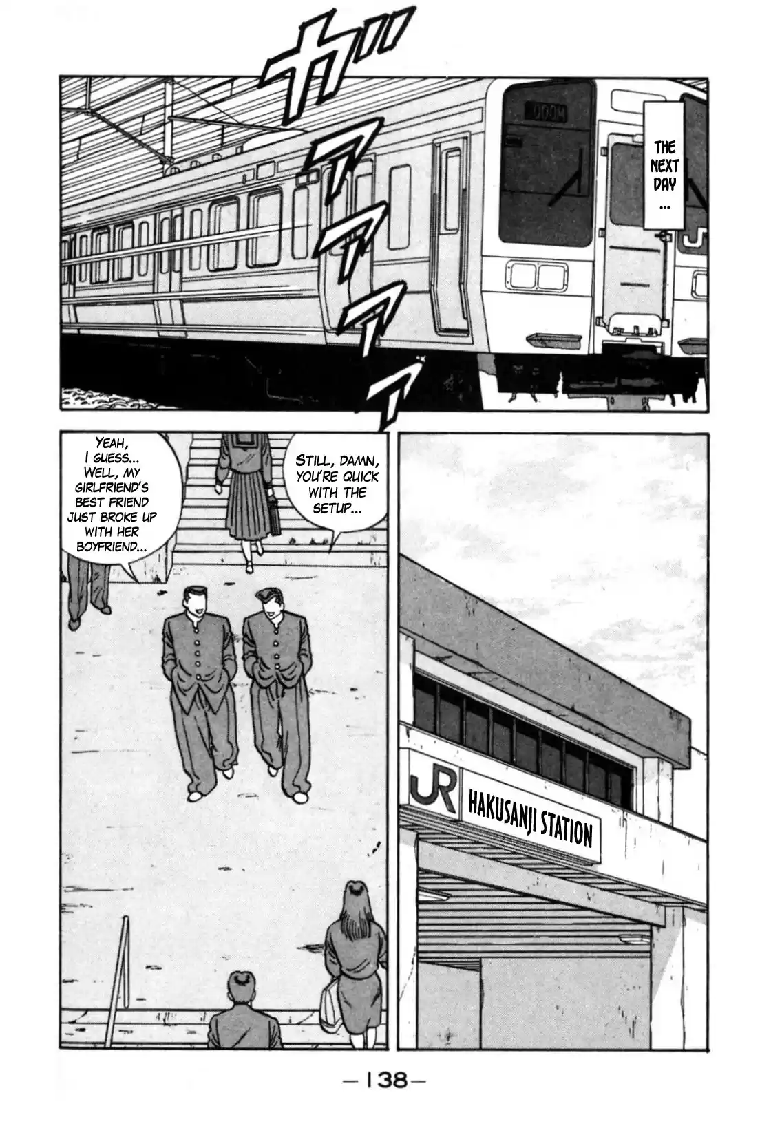 Be-Bop-Highschool Chapter 120: The High School Dimwit Reckless Abandon