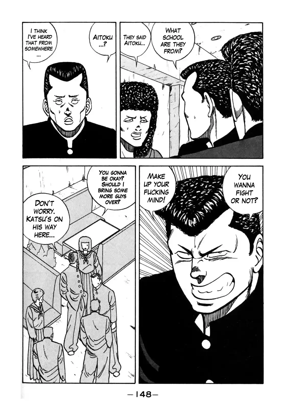 Be-Bop-Highschool Chapter 120: The High School Dimwit Reckless Abandon