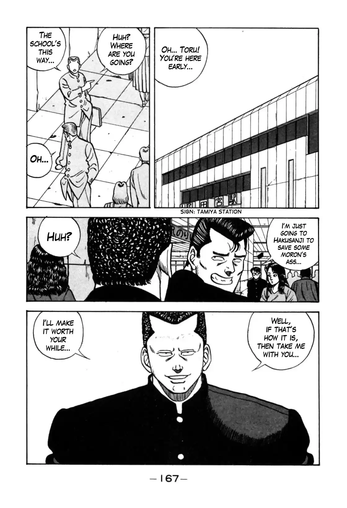 Be-Bop-Highschool Chapter 120: The High School Dimwit Reckless Abandon