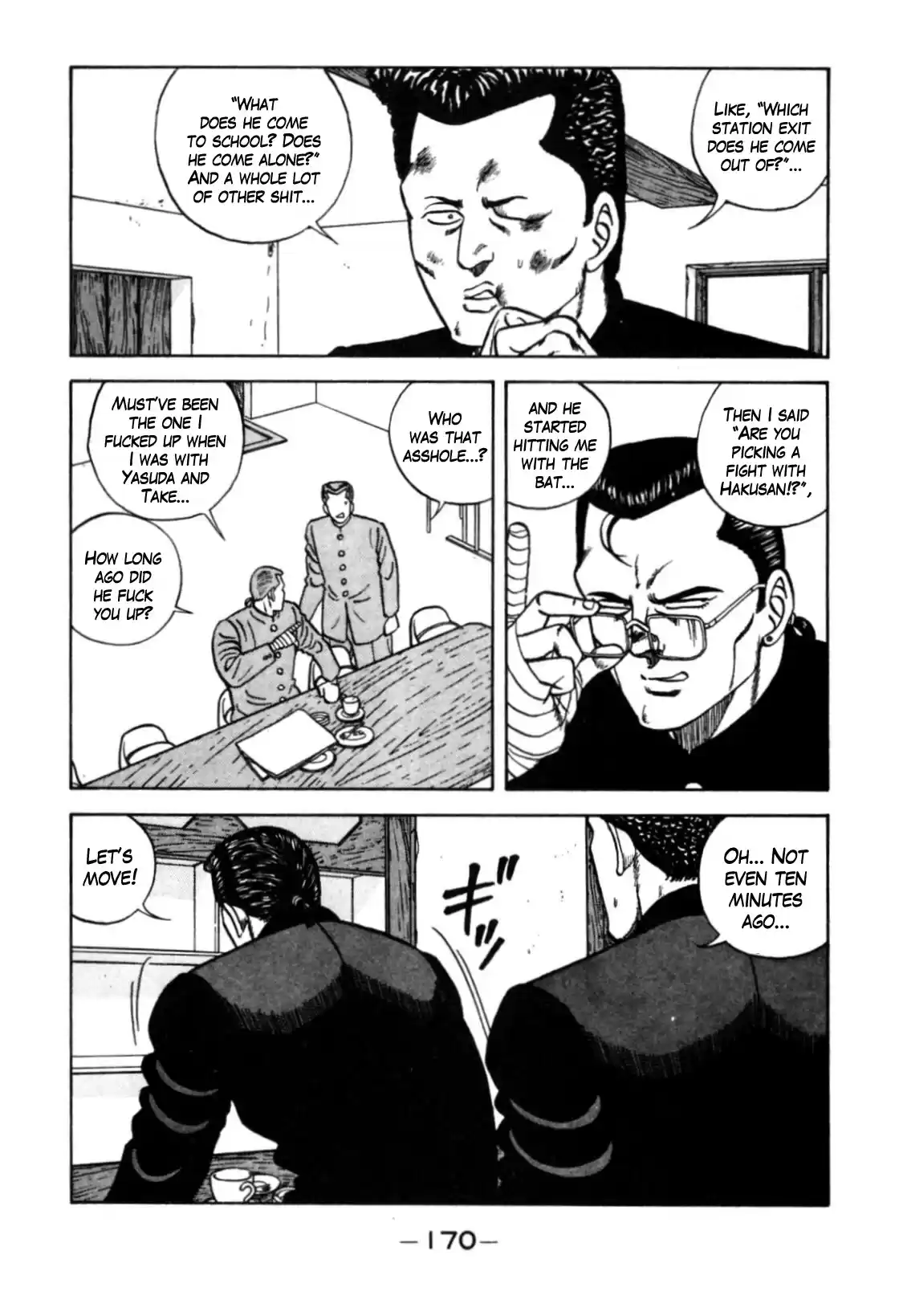 Be-Bop-Highschool Chapter 120: The High School Dimwit Reckless Abandon