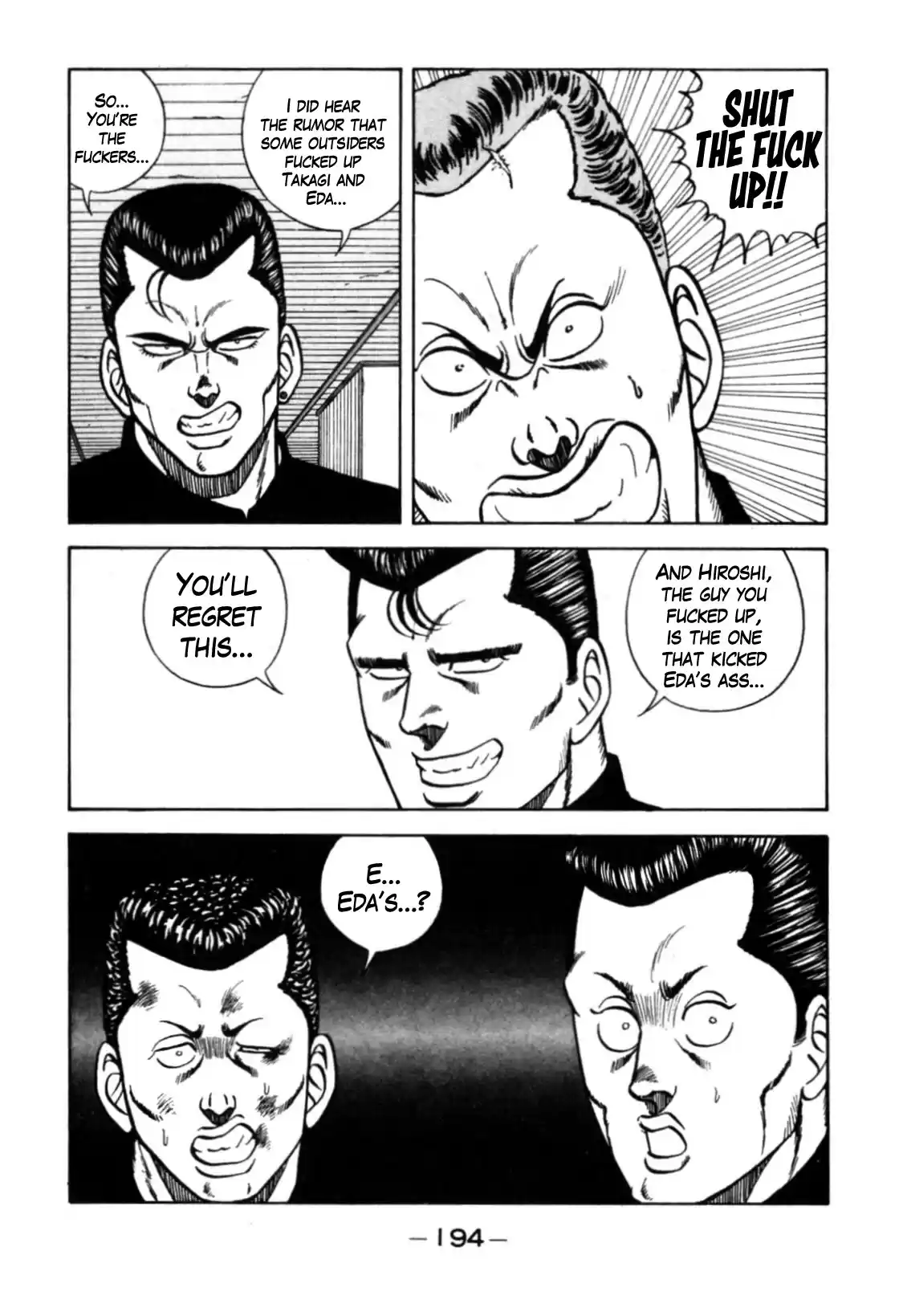 Be-Bop-Highschool Chapter 120: The High School Dimwit Reckless Abandon