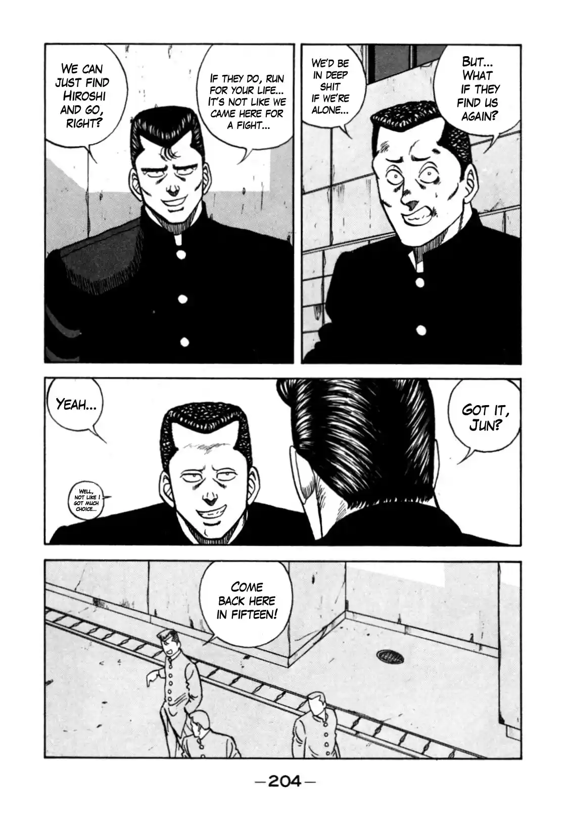 Be-Bop-Highschool Chapter 120: The High School Dimwit Reckless Abandon