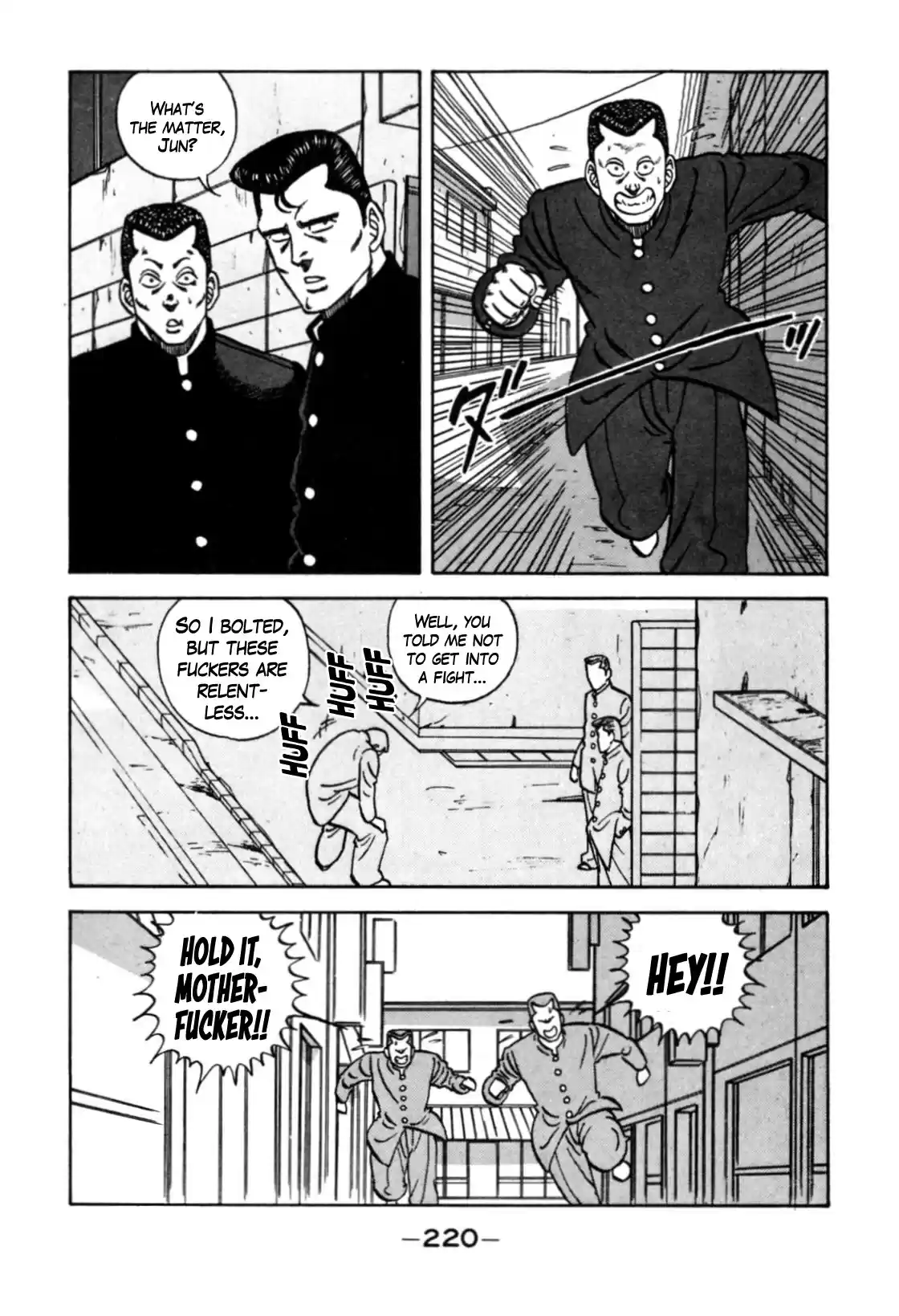 Be-Bop-Highschool Chapter 120: The High School Dimwit Reckless Abandon