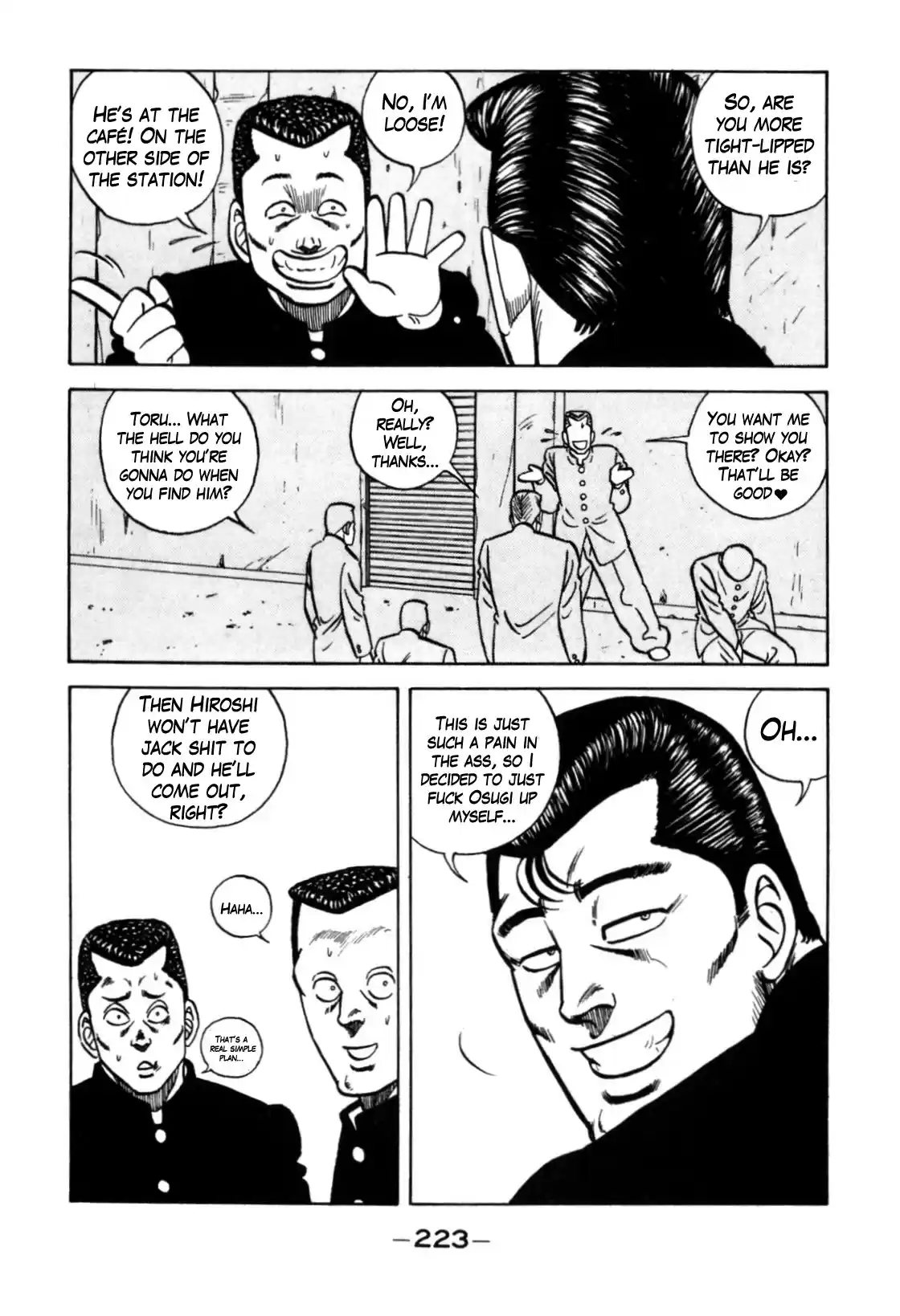 Be-Bop-Highschool Chapter 120: The High School Dimwit Reckless Abandon