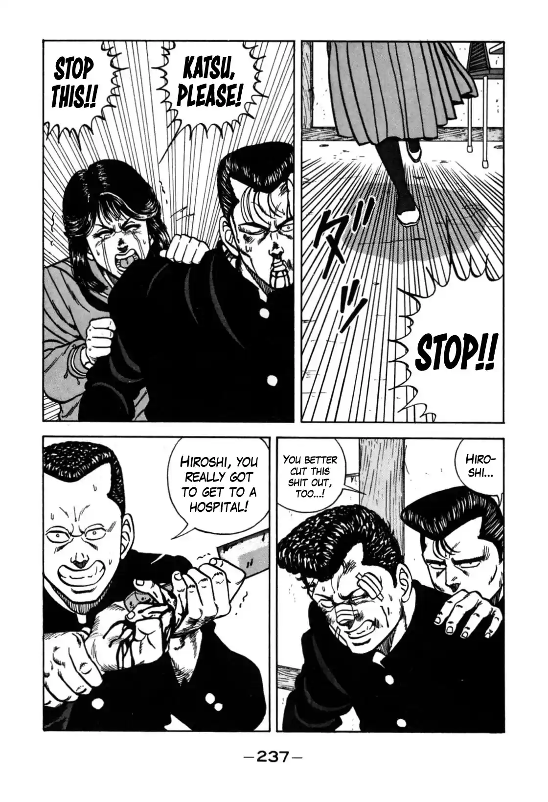 Be-Bop-Highschool Chapter 120: The High School Dimwit Reckless Abandon