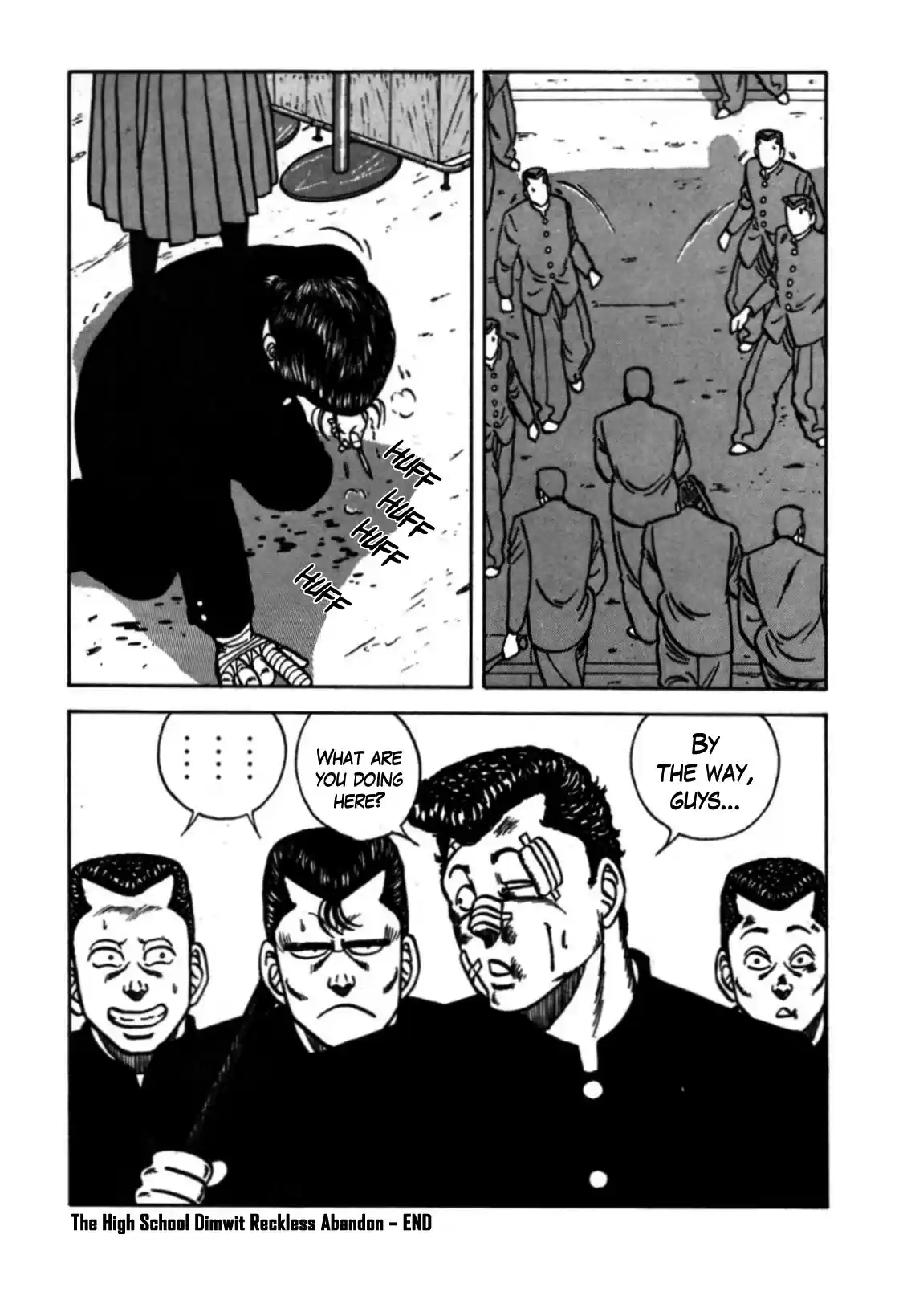 Be-Bop-Highschool Chapter 120: The High School Dimwit Reckless Abandon