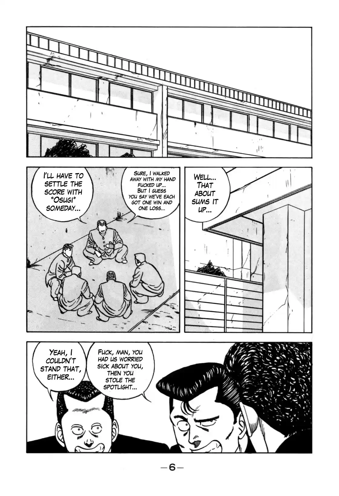 Be-Bop-Highschool Chapter 121: The Soft Bastard's Desire To Be A Hardass