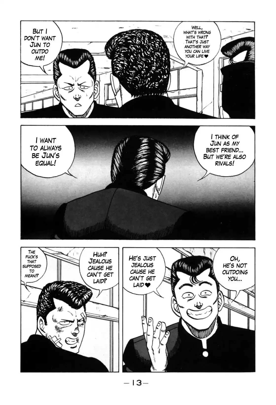 Be-Bop-Highschool Chapter 121: The Soft Bastard's Desire To Be A Hardass