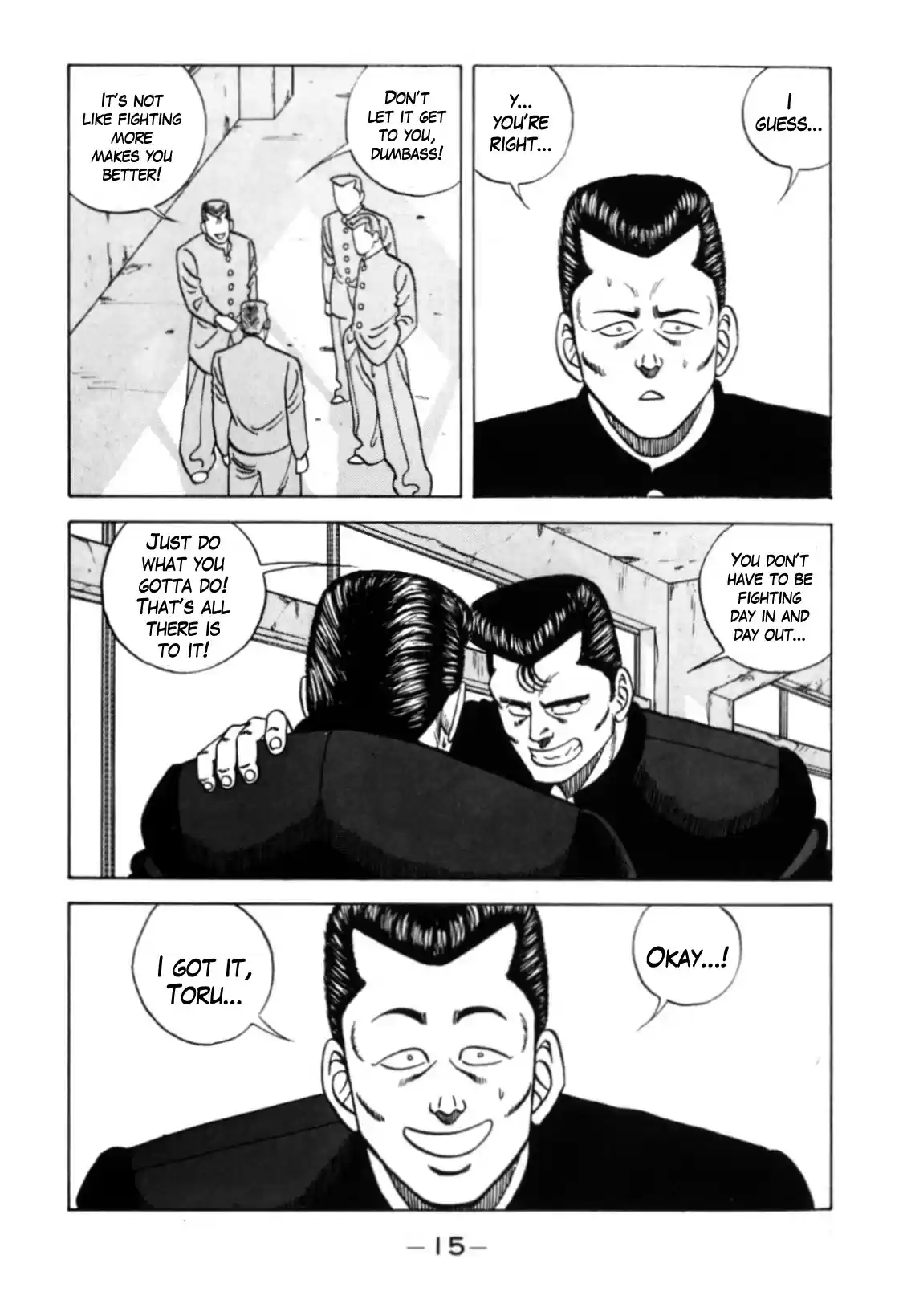 Be-Bop-Highschool Chapter 121: The Soft Bastard's Desire To Be A Hardass