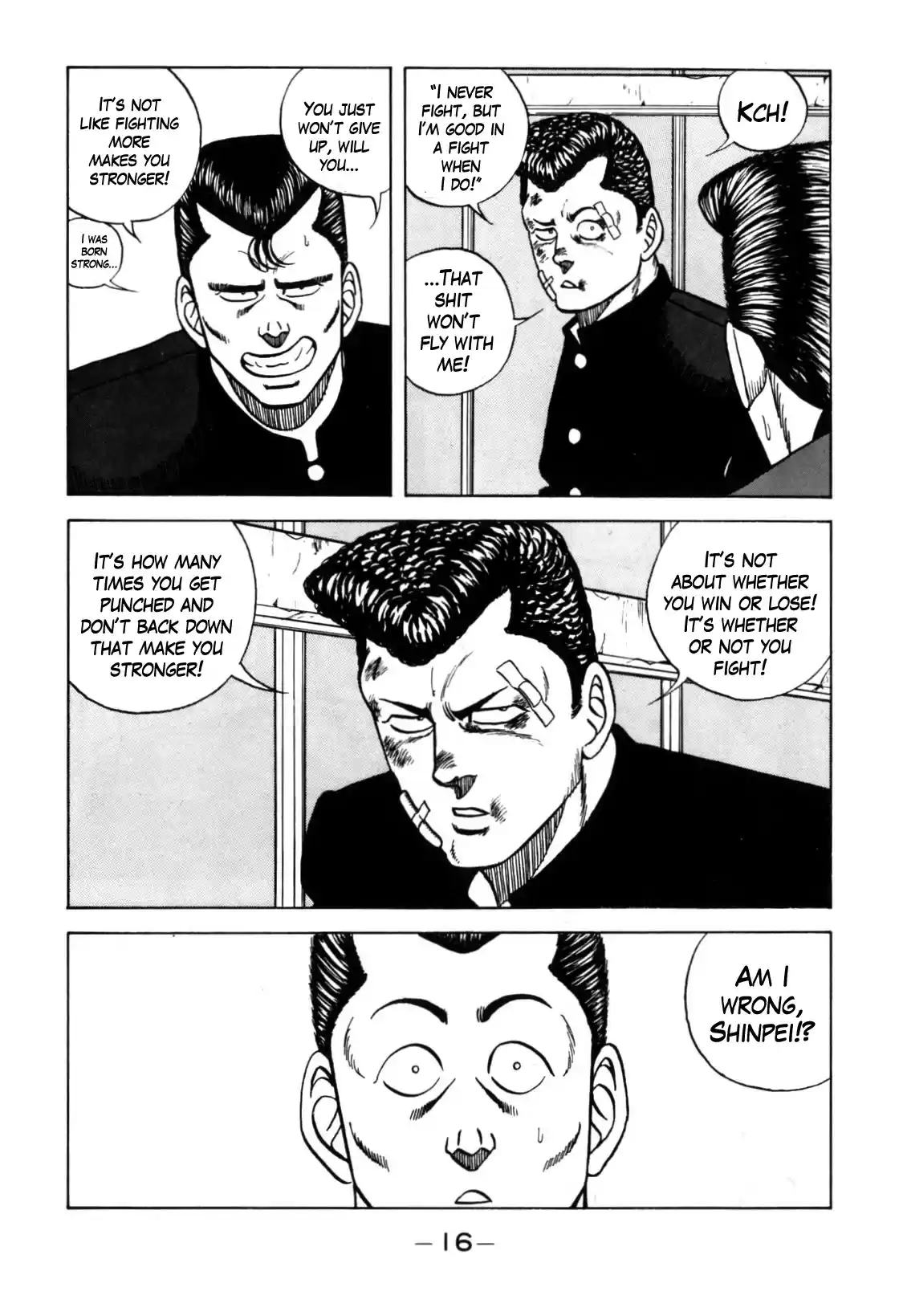 Be-Bop-Highschool Chapter 121: The Soft Bastard's Desire To Be A Hardass