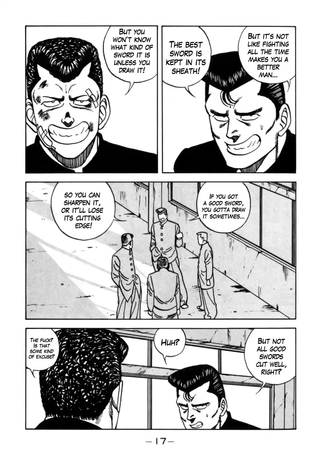 Be-Bop-Highschool Chapter 121: The Soft Bastard's Desire To Be A Hardass