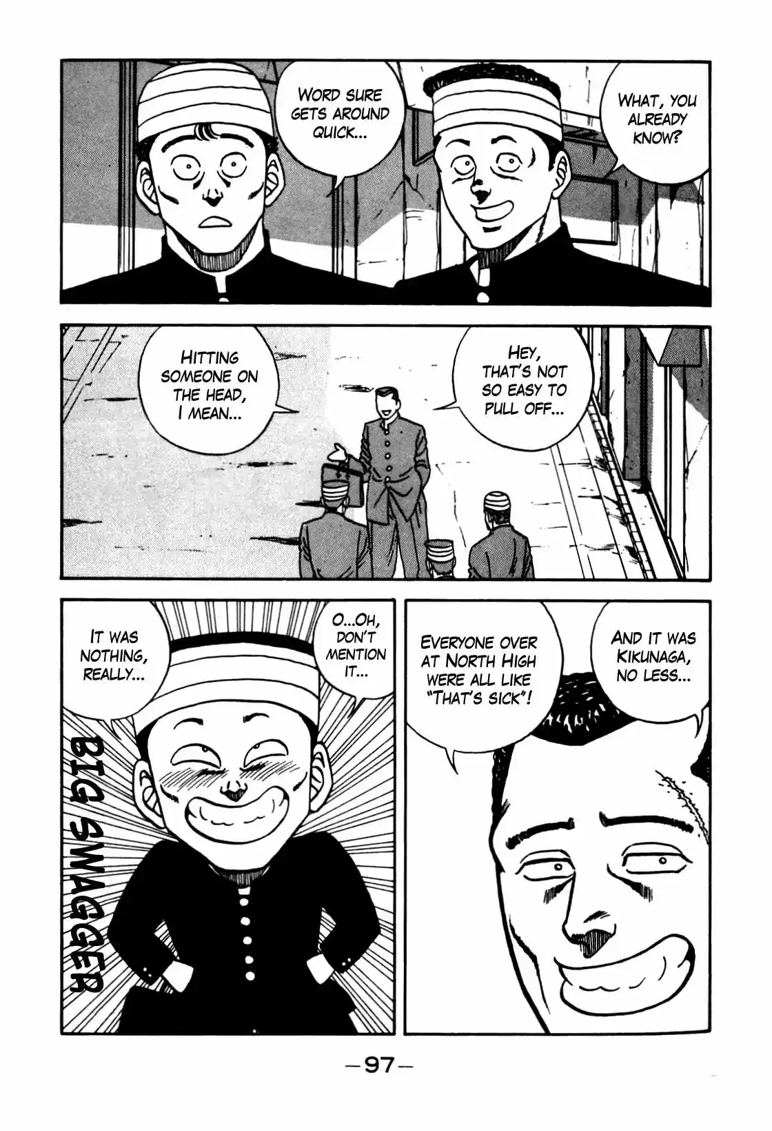 Be-Bop-Highschool Vol.12 Chapter 103: The Kamikaze Bamboo Brain Splitter