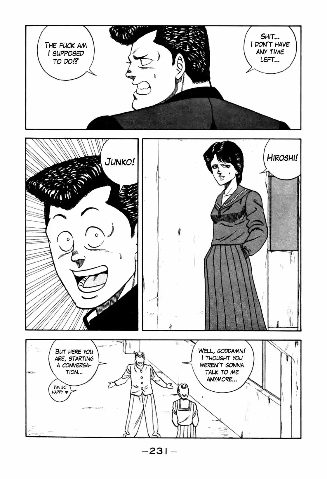 Be-Bop-Highschool Vol.12 Chapter 108: The Blackout of Delinquent Life