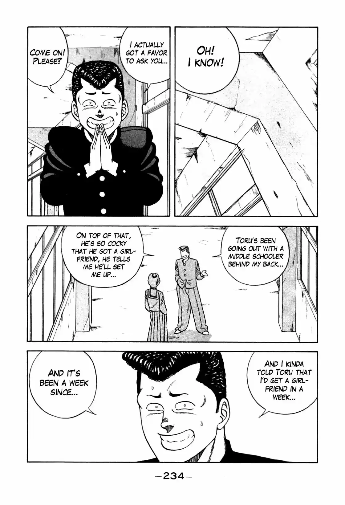 Be-Bop-Highschool Vol.12 Chapter 108: The Blackout of Delinquent Life