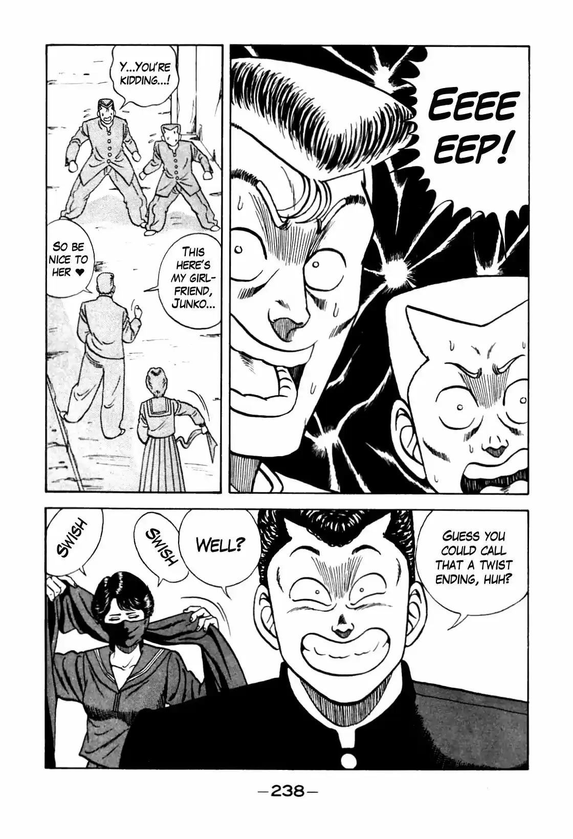 Be-Bop-Highschool Vol.12 Chapter 108: The Blackout of Delinquent Life