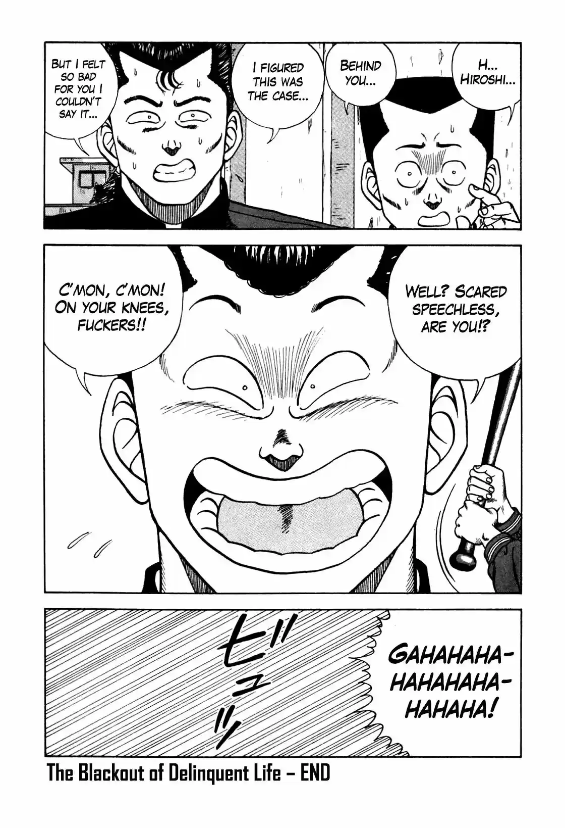 Be-Bop-Highschool Vol.12 Chapter 108: The Blackout of Delinquent Life