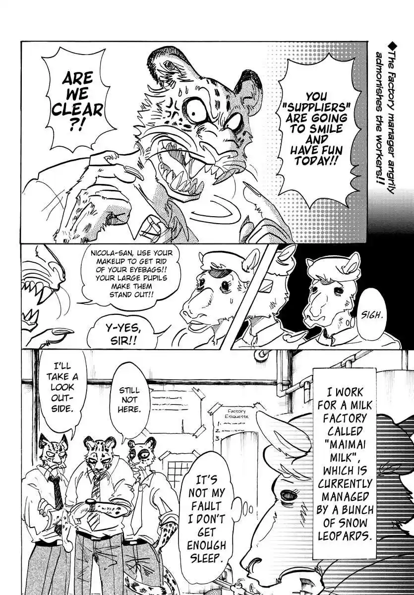 Beastars Ch. 102 Was It Fire That Made His Body Black?