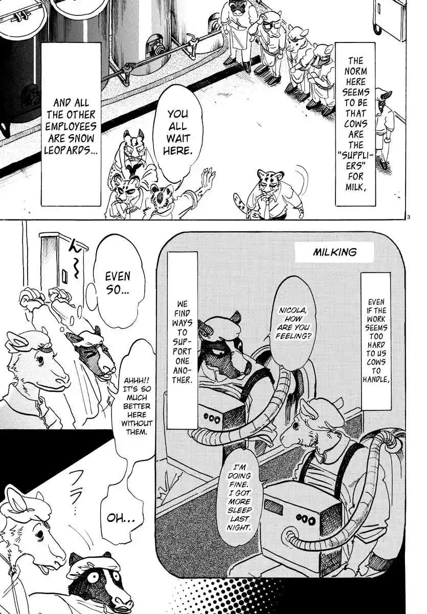 Beastars Ch. 102 Was It Fire That Made His Body Black?