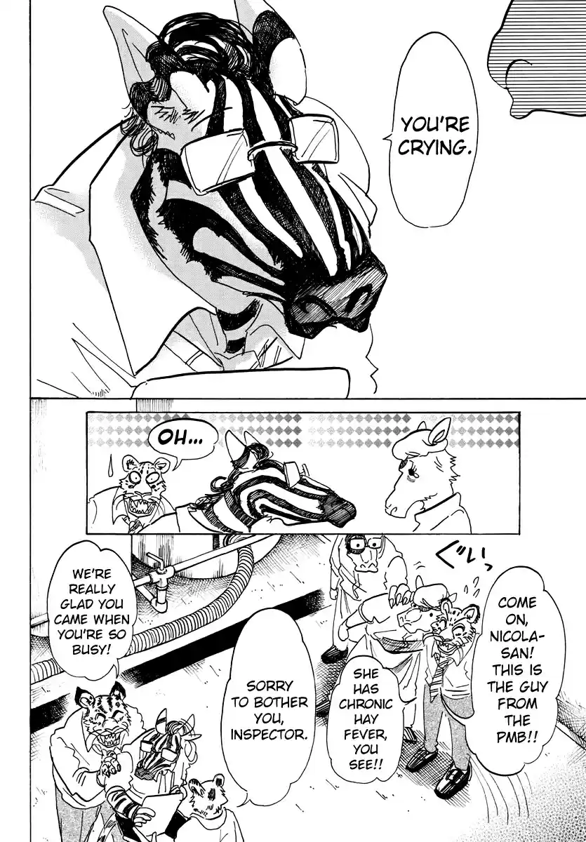 Beastars Ch. 102 Was It Fire That Made His Body Black?