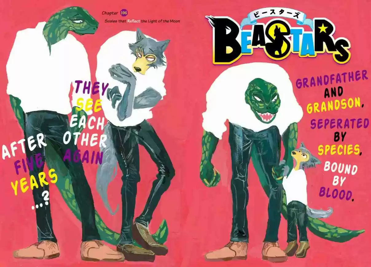 Beastars Ch. 106 Scales that Reflect the Light of the Moon