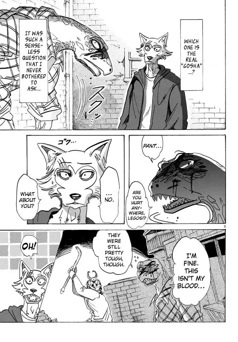 Beastars Ch. 107 Inherited Sanpaku Eyes that Determine the Fate of Love