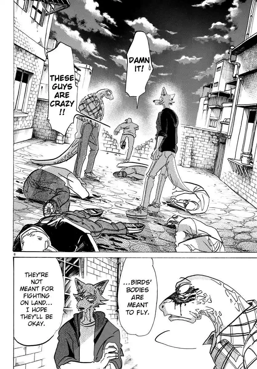 Beastars Ch. 107 Inherited Sanpaku Eyes that Determine the Fate of Love