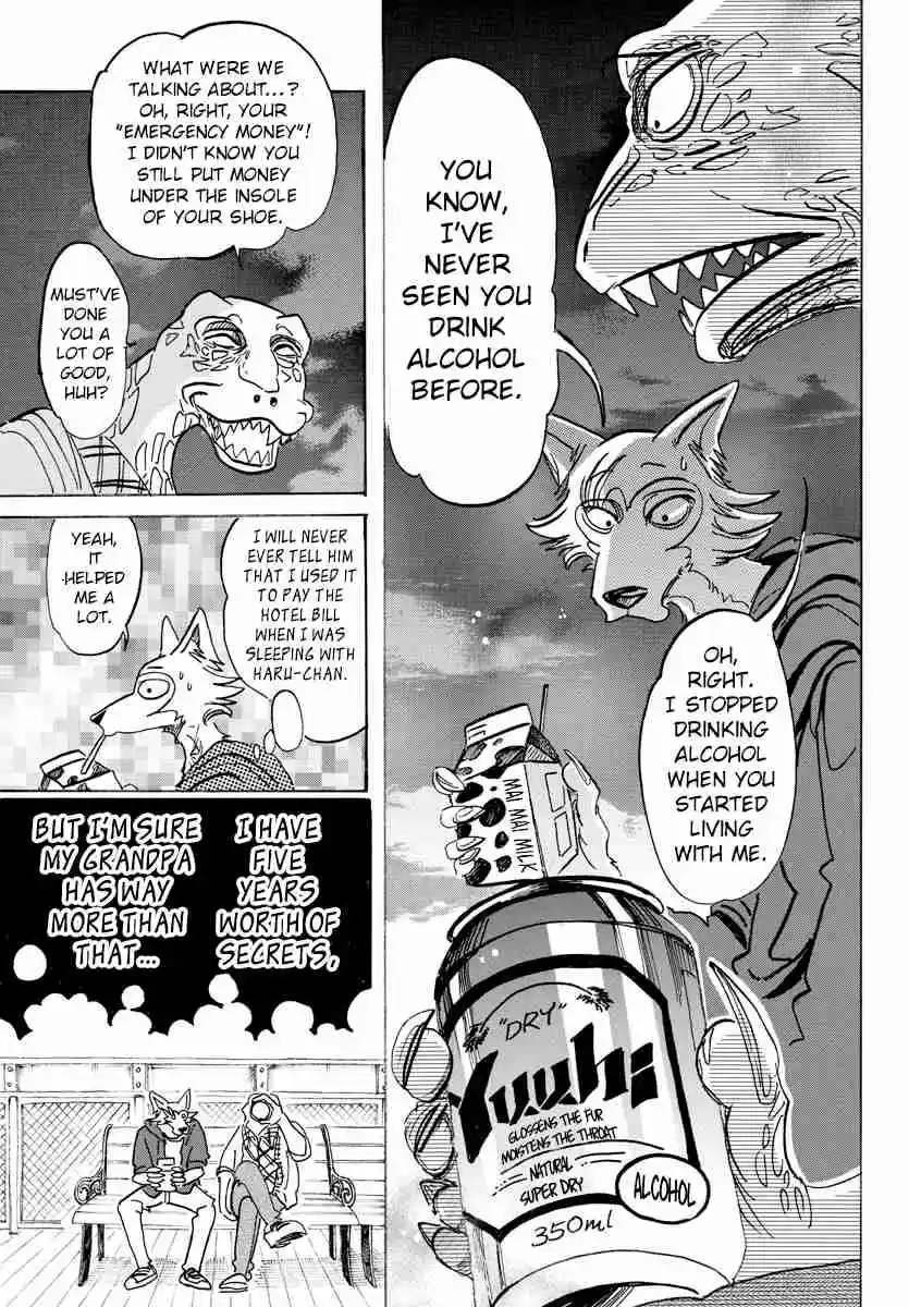 Beastars Ch. 107 Inherited Sanpaku Eyes that Determine the Fate of Love