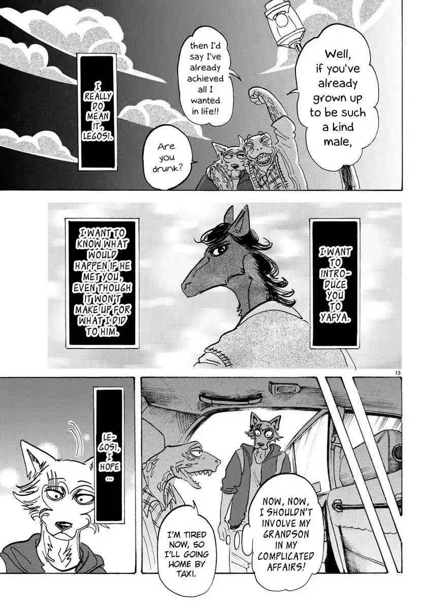 Beastars Ch. 107 Inherited Sanpaku Eyes that Determine the Fate of Love