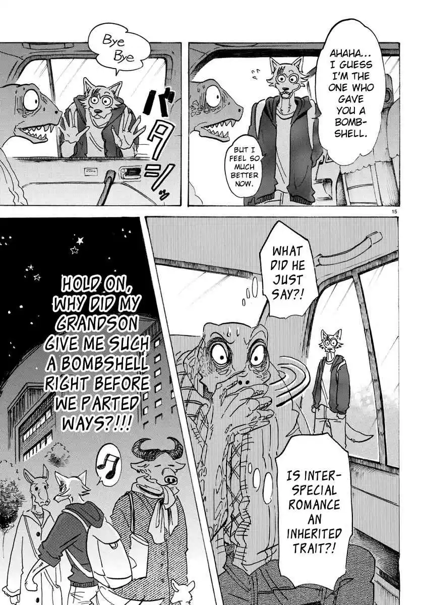 Beastars Ch. 107 Inherited Sanpaku Eyes that Determine the Fate of Love