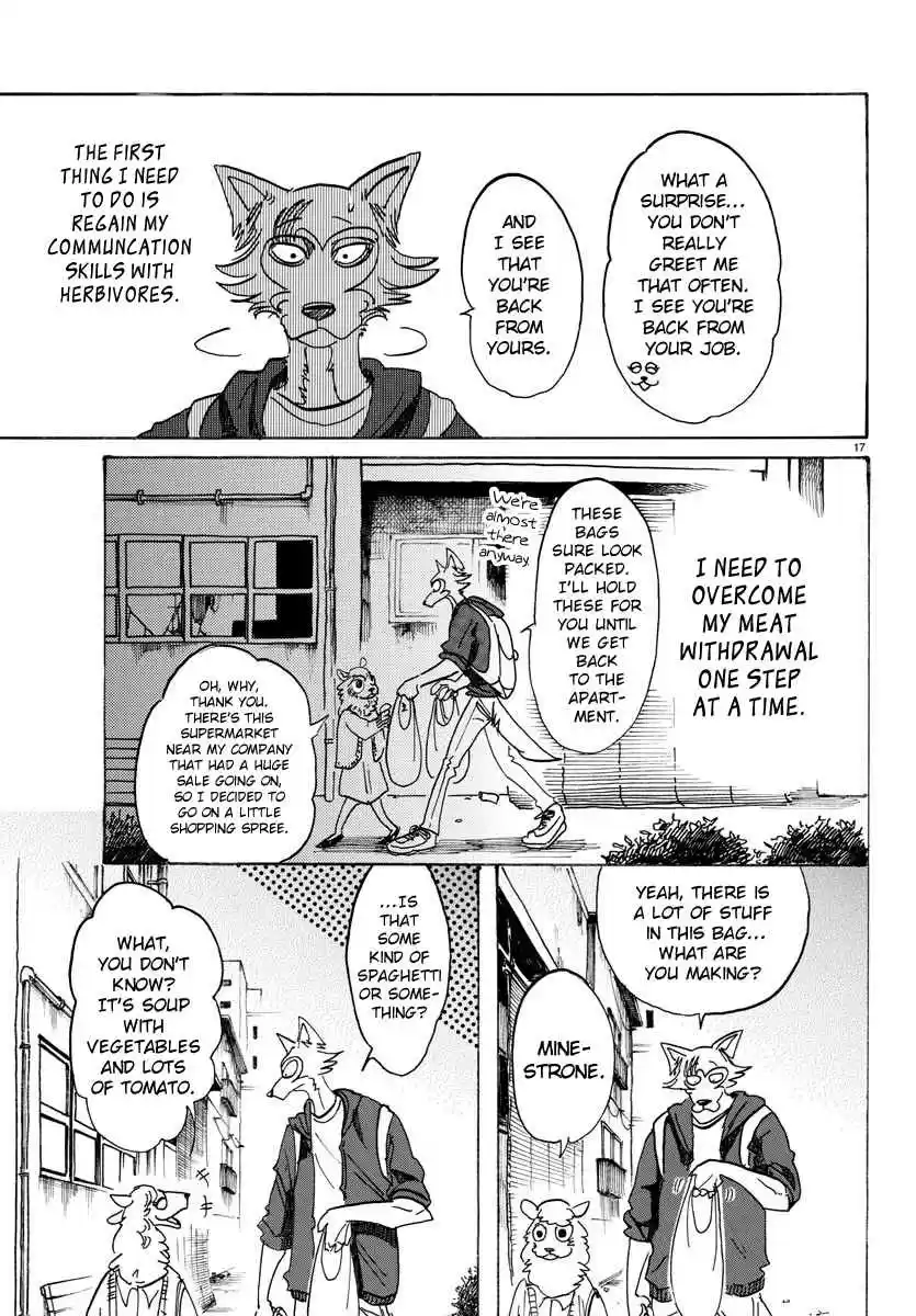 Beastars Ch. 107 Inherited Sanpaku Eyes that Determine the Fate of Love