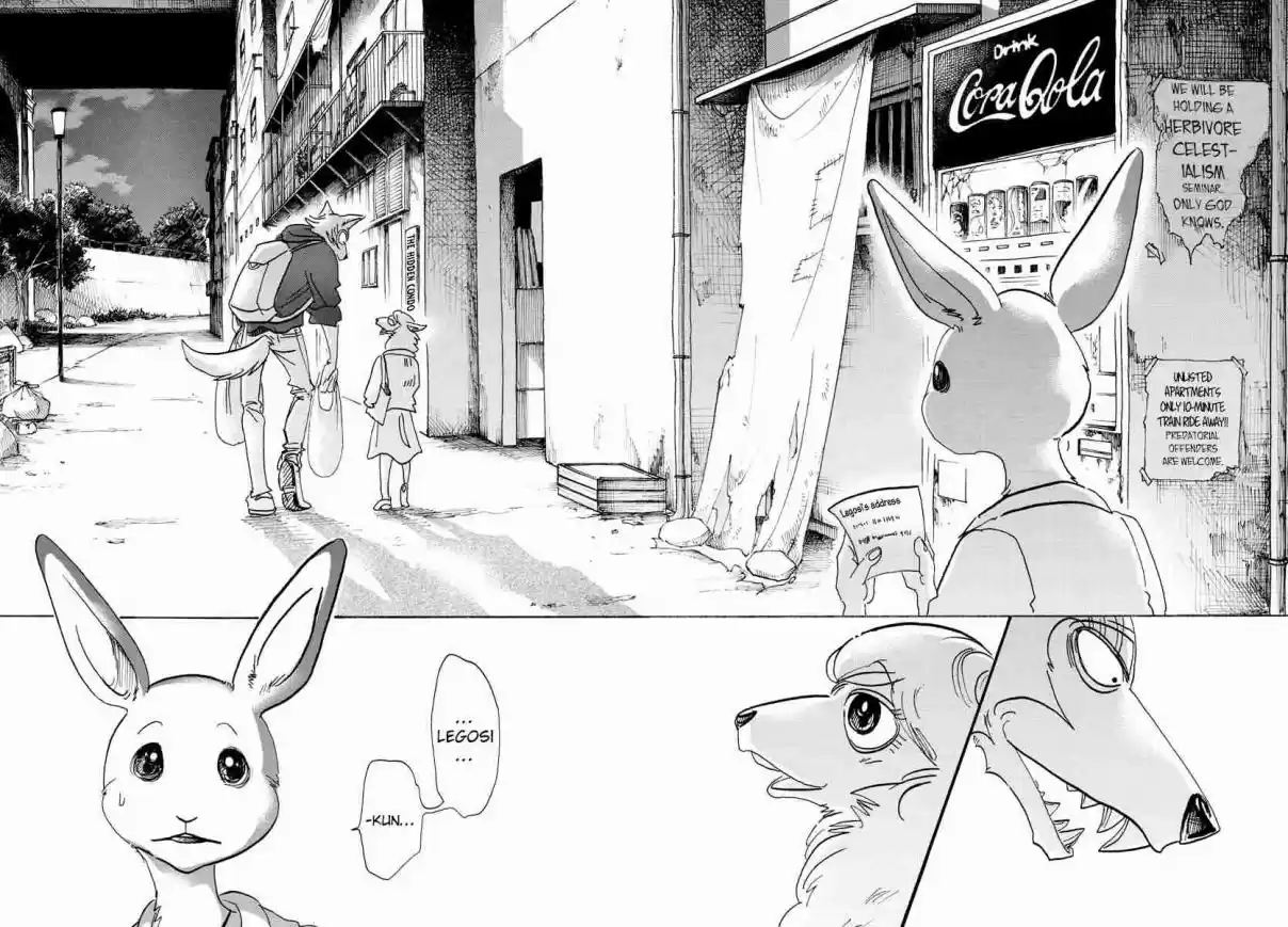 Beastars Ch. 107 Inherited Sanpaku Eyes that Determine the Fate of Love
