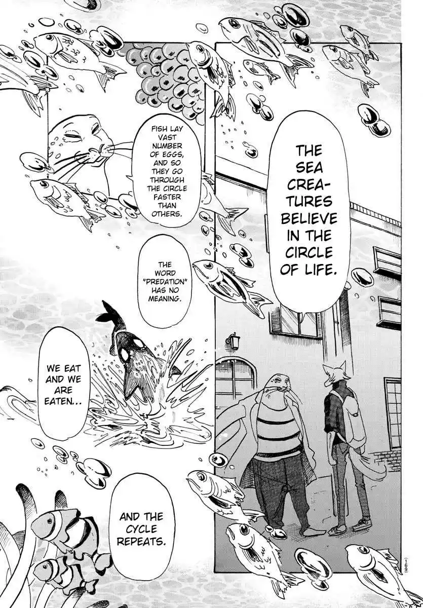 Beastars Ch. 109 An Oxygen Depriving Date with a Merman