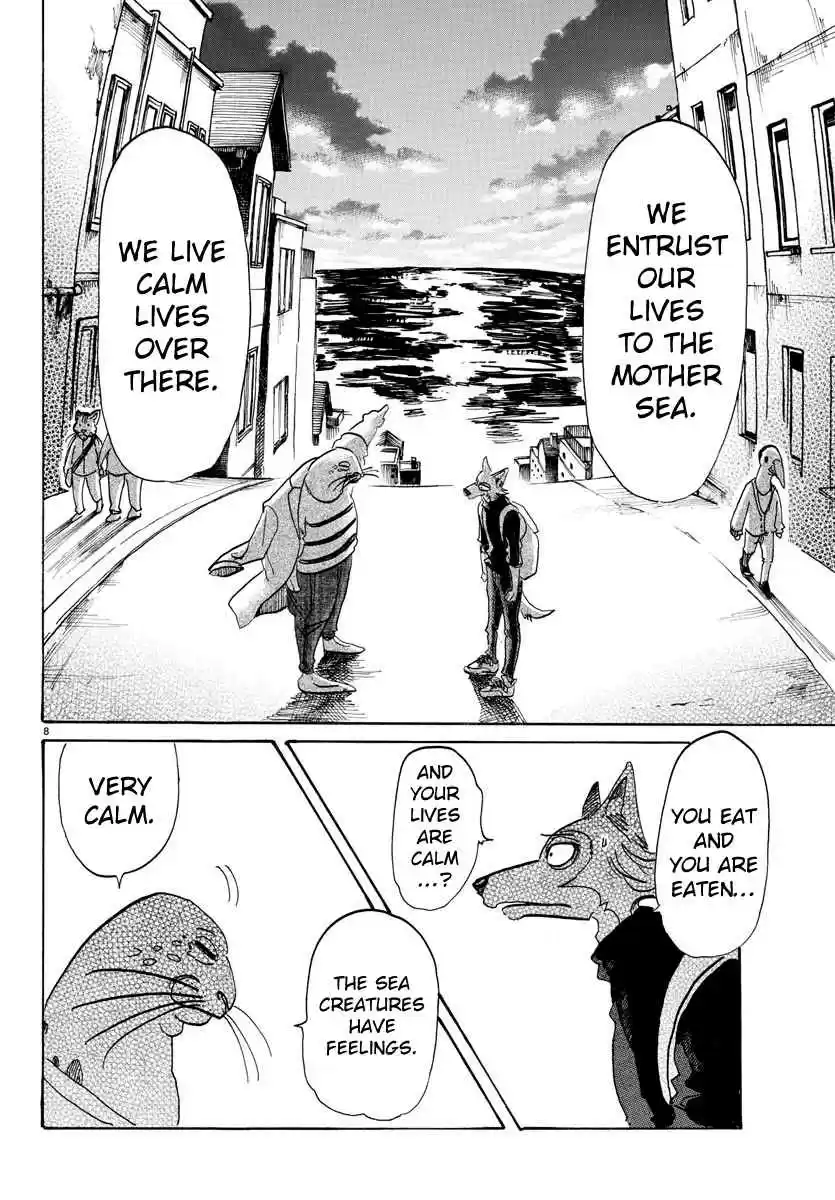 Beastars Ch. 109 An Oxygen Depriving Date with a Merman