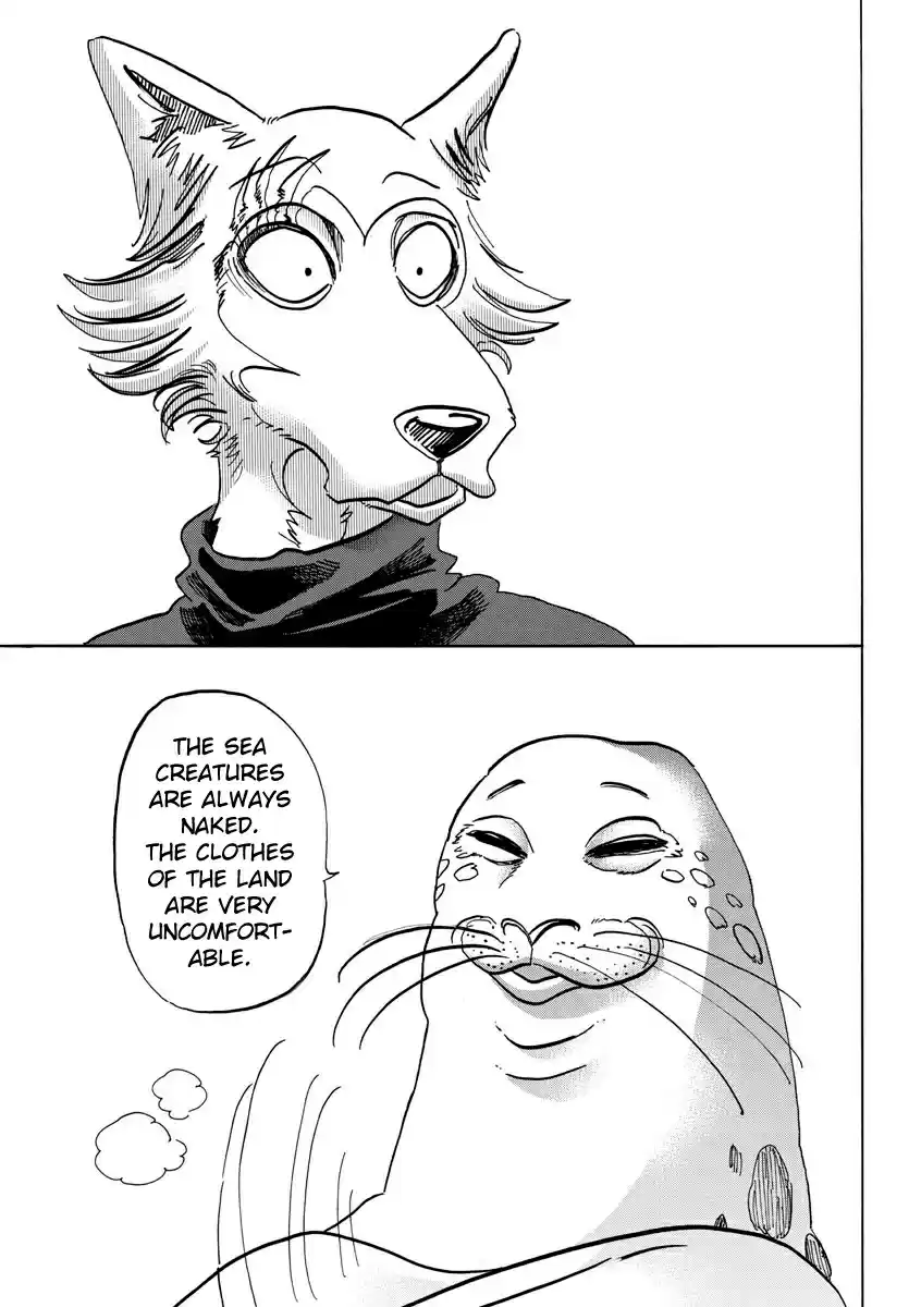 Beastars Ch. 109 An Oxygen Depriving Date with a Merman