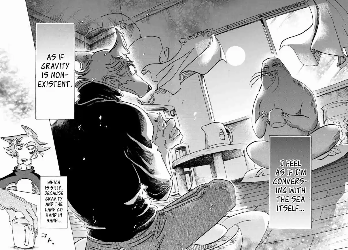 Beastars Ch. 109 An Oxygen Depriving Date with a Merman