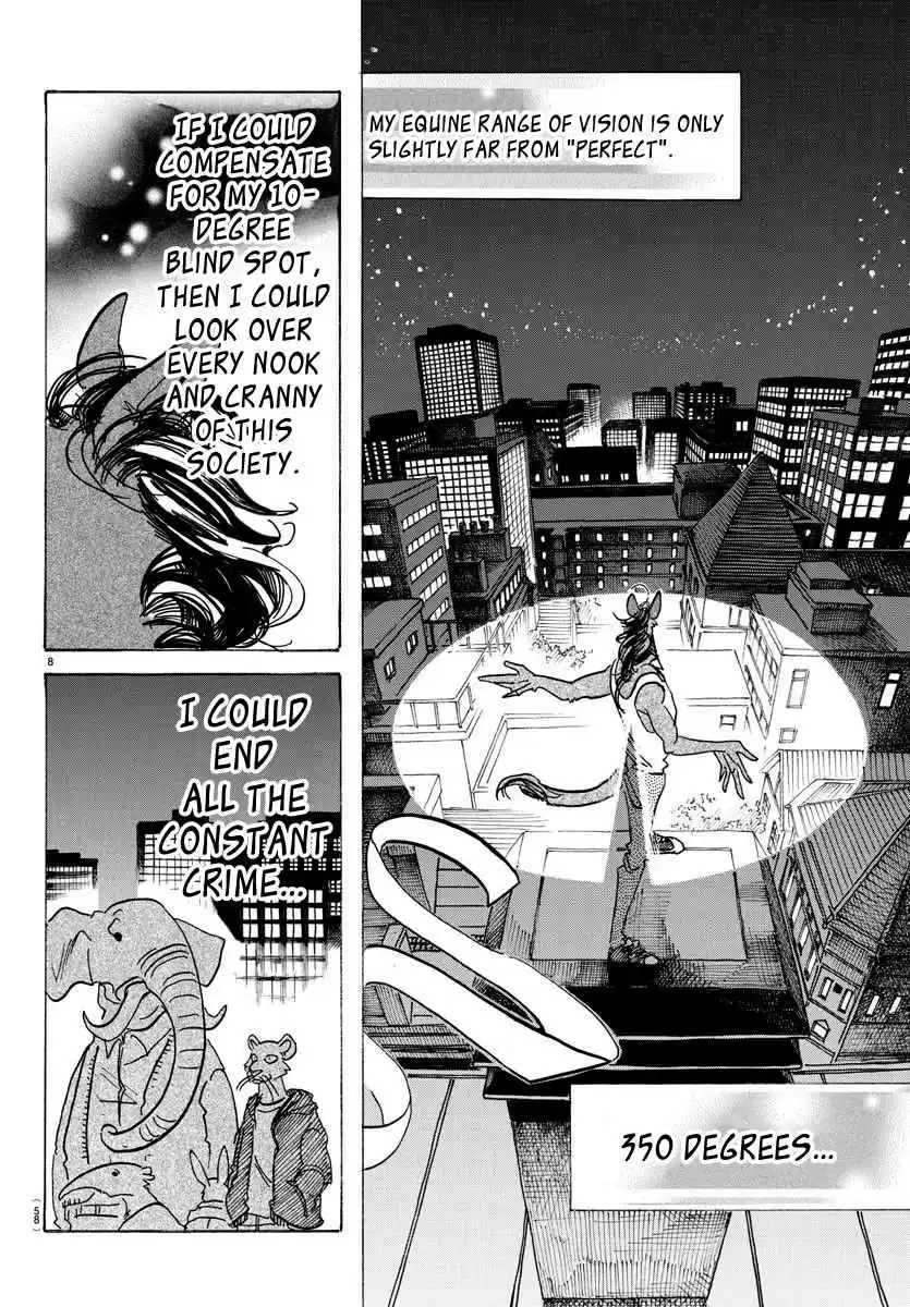 Beastars Ch. 111 His Marble Like Eyes Are Blurred Like Frosted Glass
