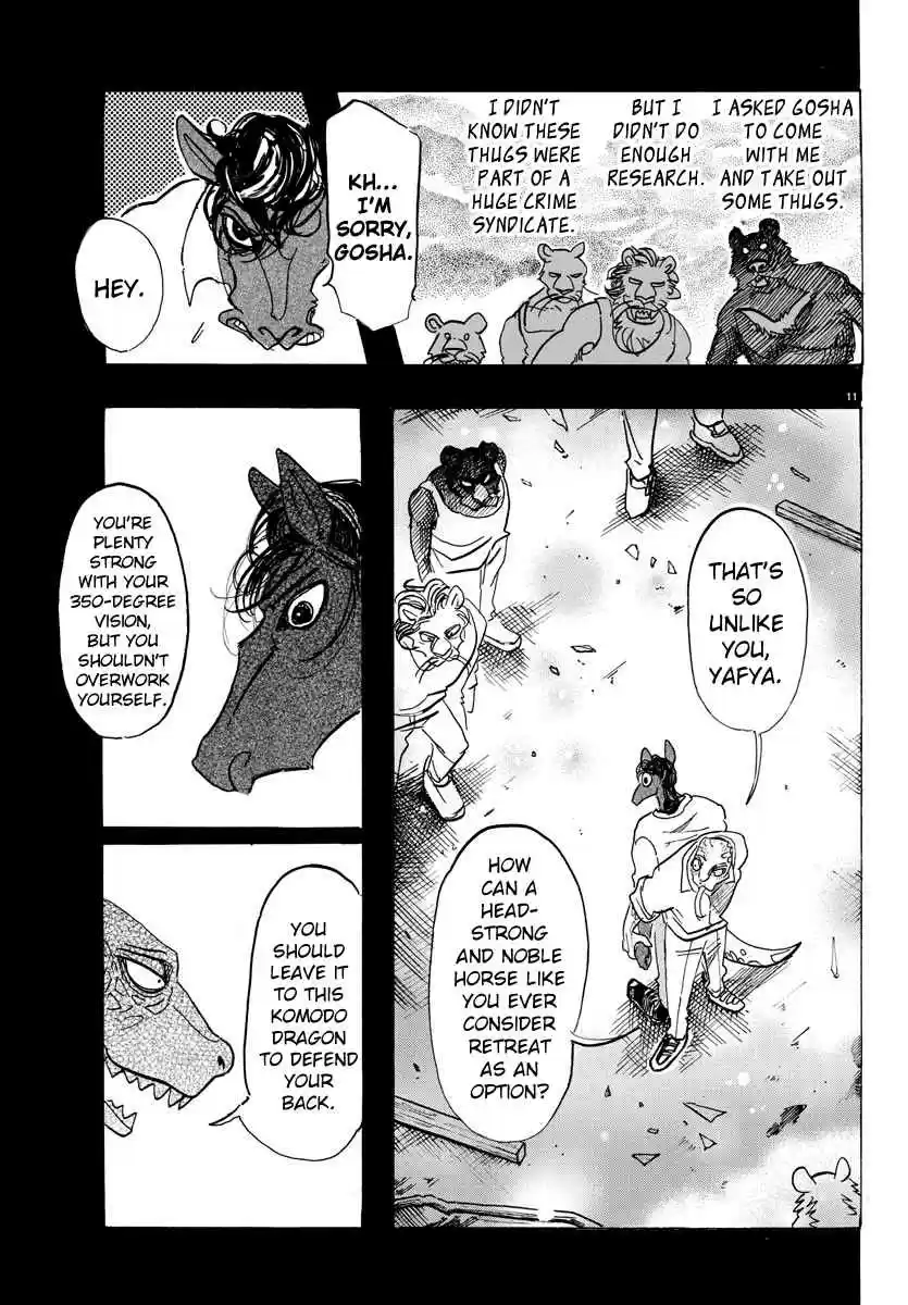 Beastars Ch. 111 His Marble Like Eyes Are Blurred Like Frosted Glass