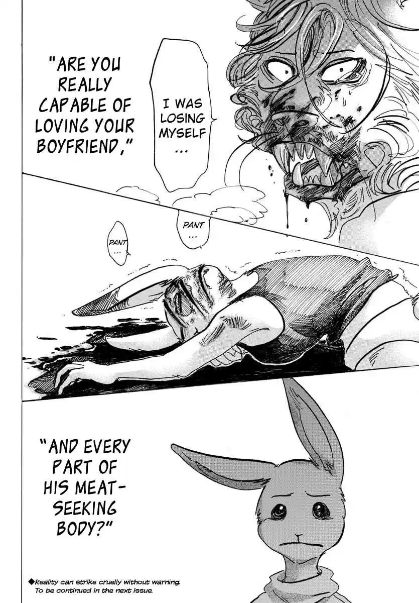 Beastars Ch. 119 If You Pour Out All the Lukewarm Water, You'll Be Left with Cold Water