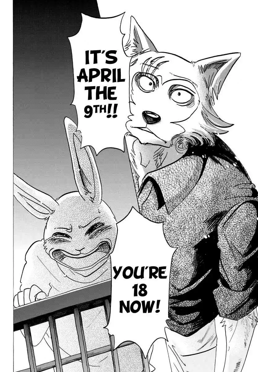 Beastars Ch. 120 A Shout in the Evening Like a Baby's First Cry