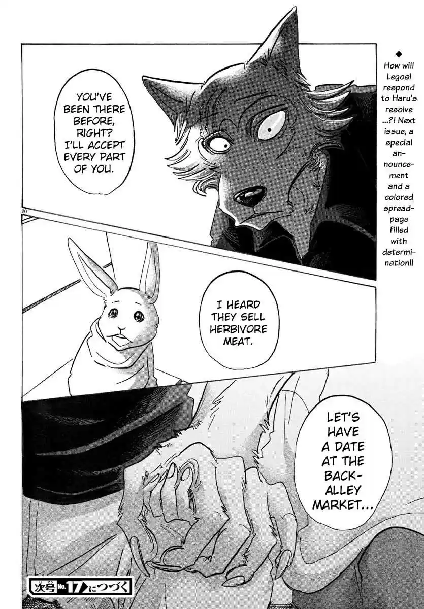 Beastars Ch. 121 The Neck of an Hourglass